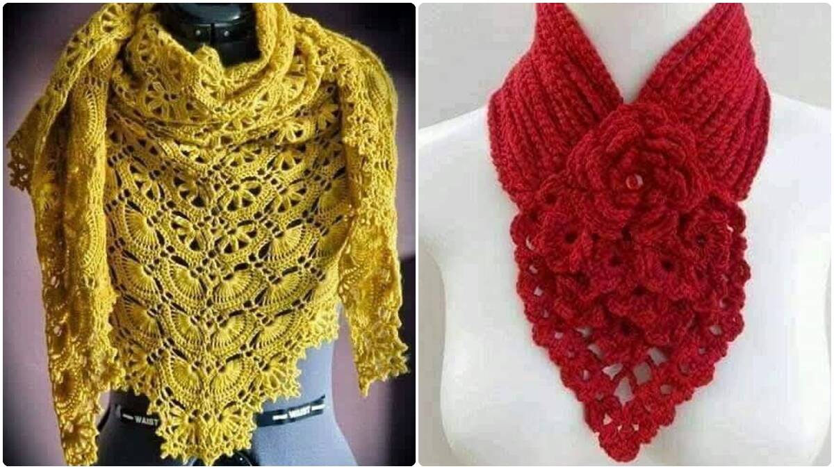 Cachecóis e Lenços em Crochê: Peças Versáteis para Um Visual Sofisticado