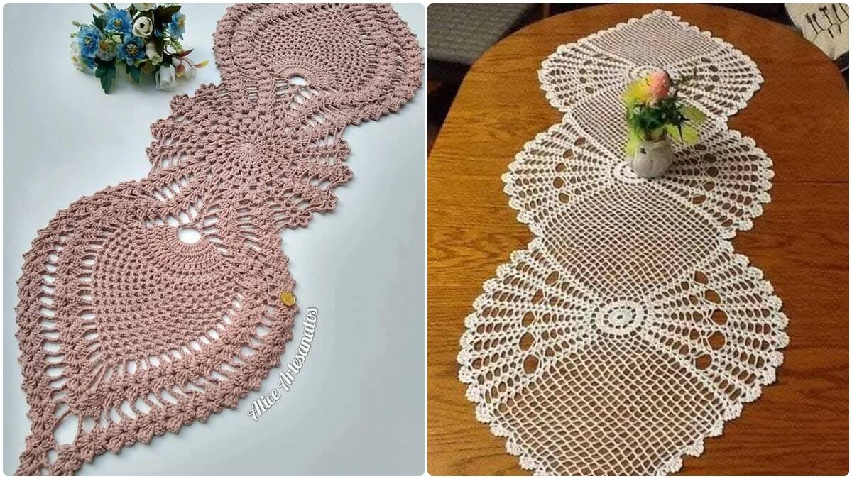 11 Caminhos de Mesa em Crochê: Versatilidade na Decoração!