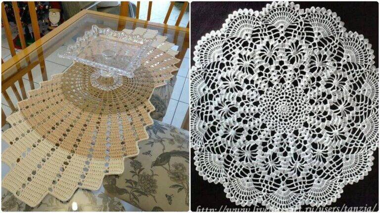 Centros de Mesa em Crochê Lindíssimos: Charme Artesanal!