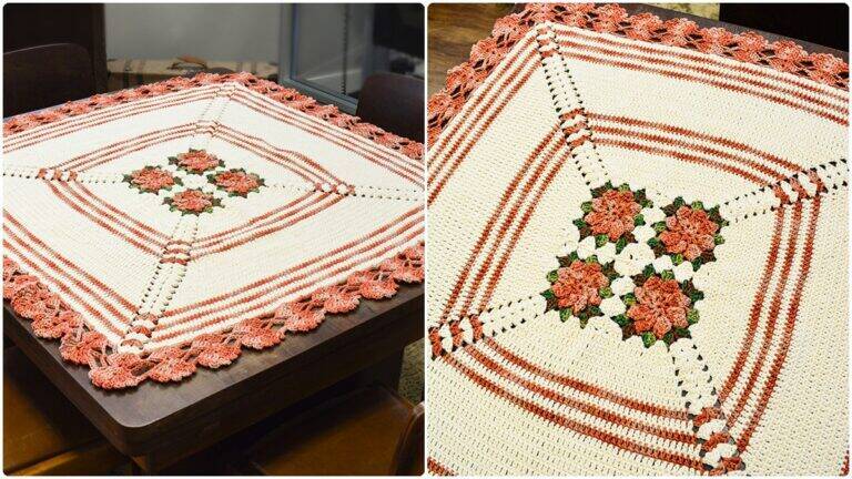 Centro de Mesa em Crochê Absoluto: Decoração Exclusiva!