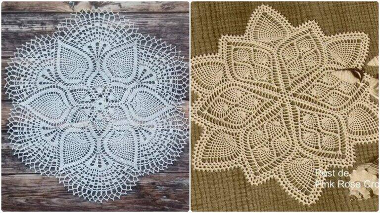 Centros de Mesa em Crochê: Decoração Elegante e Atemporal!