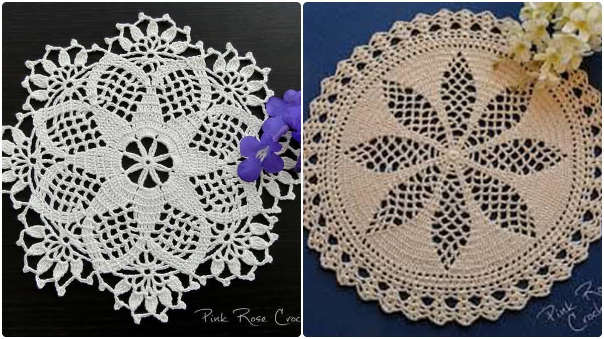 Centros de Mesa em Crochê: Inspirações e Gráficos para Decorar!