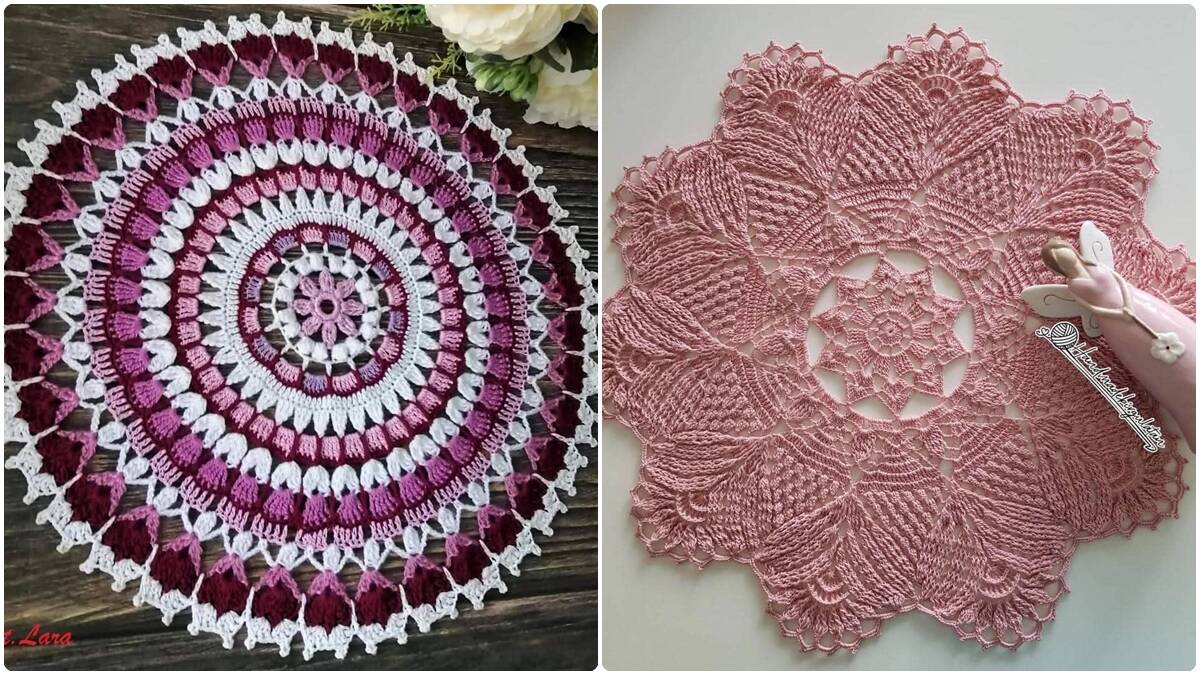 Centros de Mesa em Crochê: Charme Artesanal para Decorar!