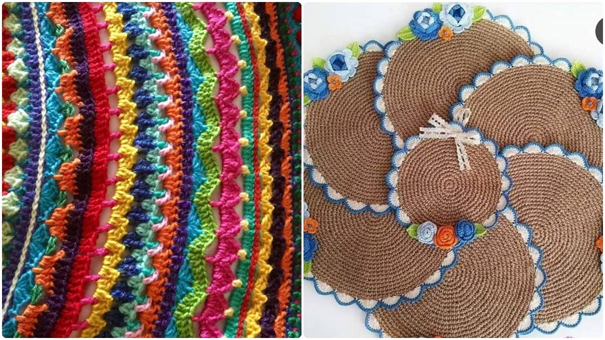 Crochê Moderno: Veja Peças Lindas e Criativas para Você Criar!