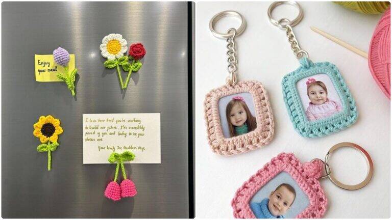 Crochê Moderno: Acessórios e Decoração Fofa que Encanta!