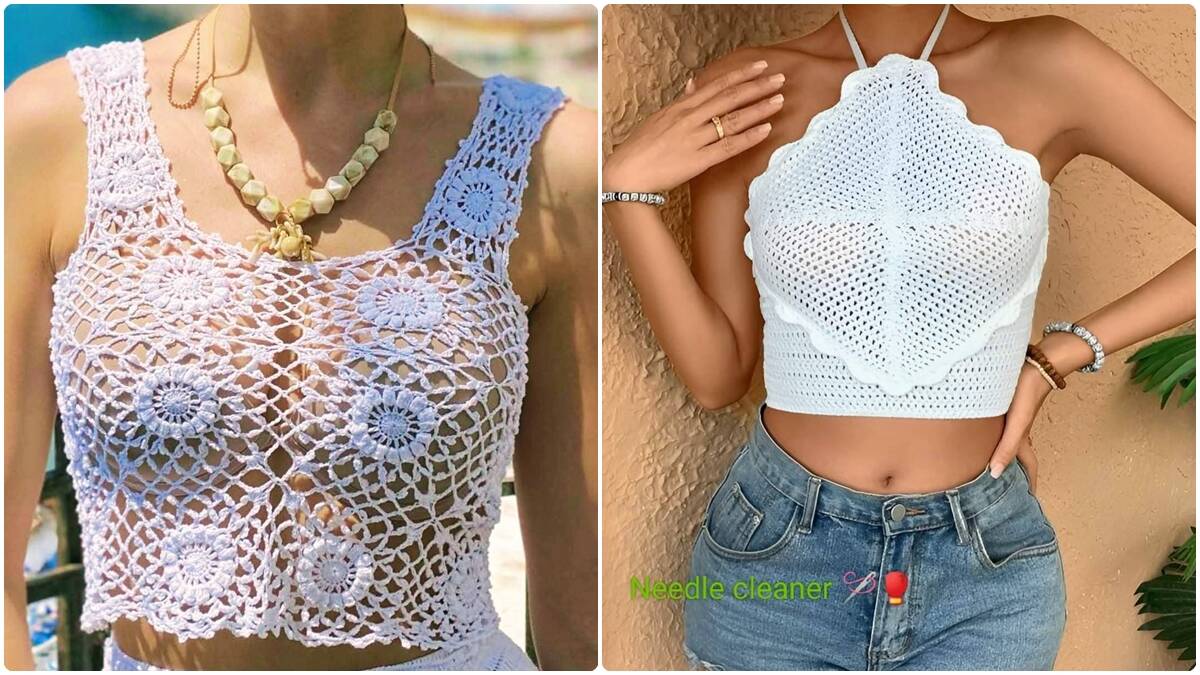 9 Croppeds de Crochê: Arrase Com Peças Leves e Lindas!