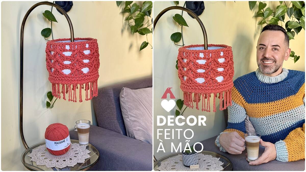 Cúpula para Abajur de Crochê: Guia Completo com Vídeo-Aula!
