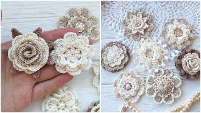 Flores de Crochê: Beleza em Fios para Decorar e Encantar!