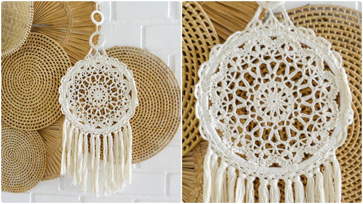 Mandala de Crochê Suíço: Decore Sua Casa Você Mesmo!