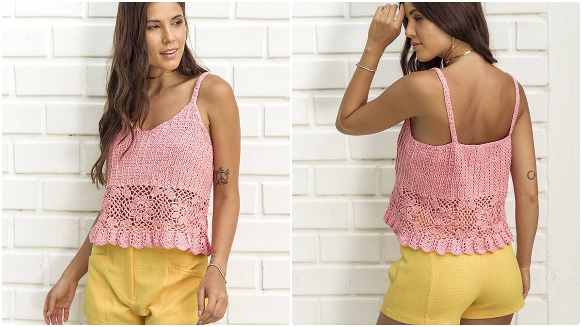 Regata de Crochê com Barra Rendada: Crie e Encante-se!