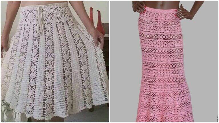 Saias de Crochê: Elegância e Originalidade em Cada Ponto!