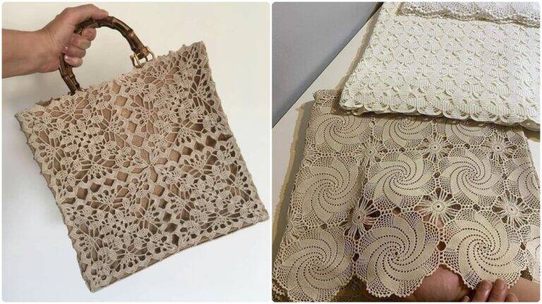 Squares de Crochê com Gráficos: Arte em Quadradinhos!