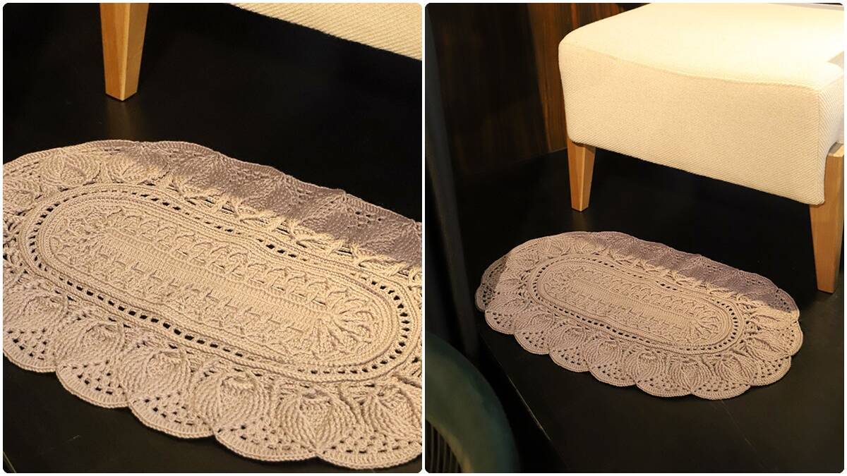 Tapetinho de Crochê Realeza: Charme para Encantar!