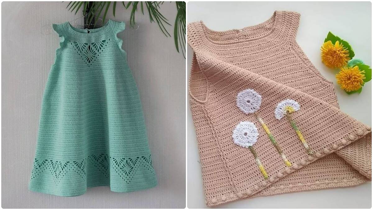 Vestidinhos de Crochê Infantil: Delicadeza e Encanto Feitos à Mão