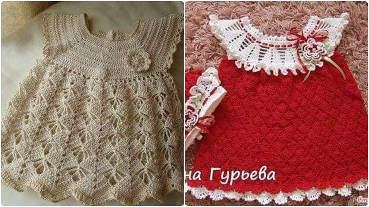 Vestidinhos de Crochê Infantil: Delicadeza Artesanal que Encanta!
