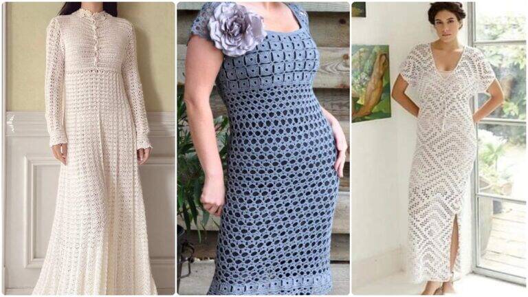 Vestidos de Crochê: Elegância Artesanal que Transforma Seu Look
