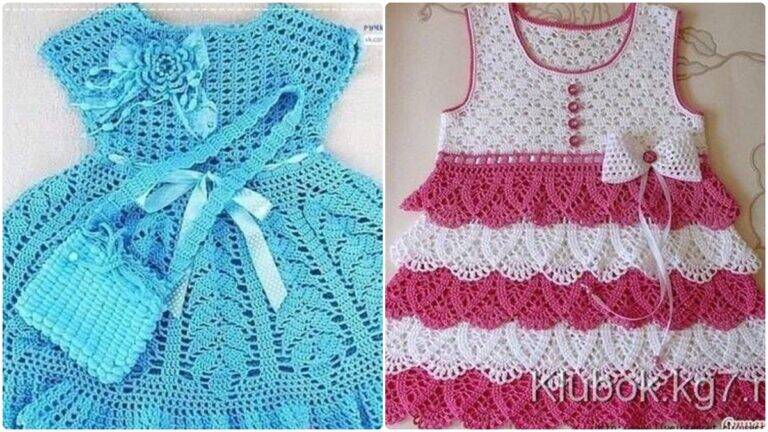 Vestidos de Crochê Infantil: Encanto e Conforto para as Princesas!
