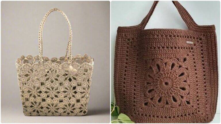 Bolsas de Crochê: Elegância e Simplicidade que Encantam!