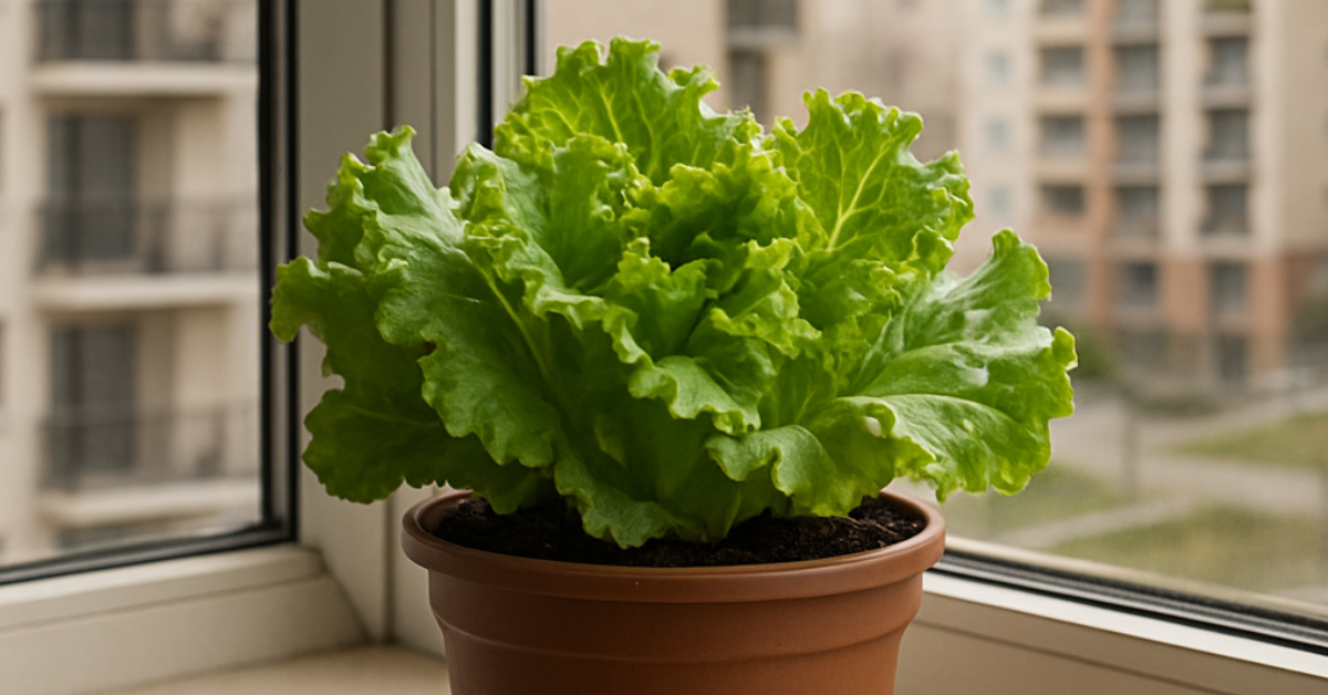 Como cultivar alface em vaso dentro de casa ou apartamento