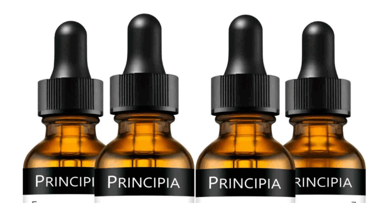 Frascos de séruns da Principia
