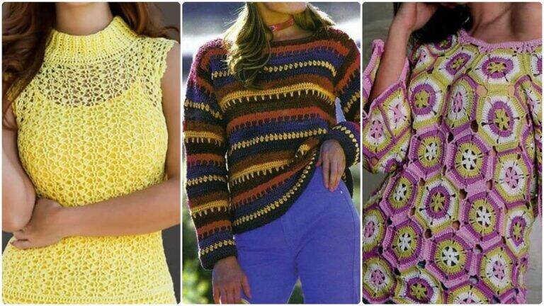 Blusas de Crochê: Crie Peças Criativas e Atemporais para o Dia a Dia!