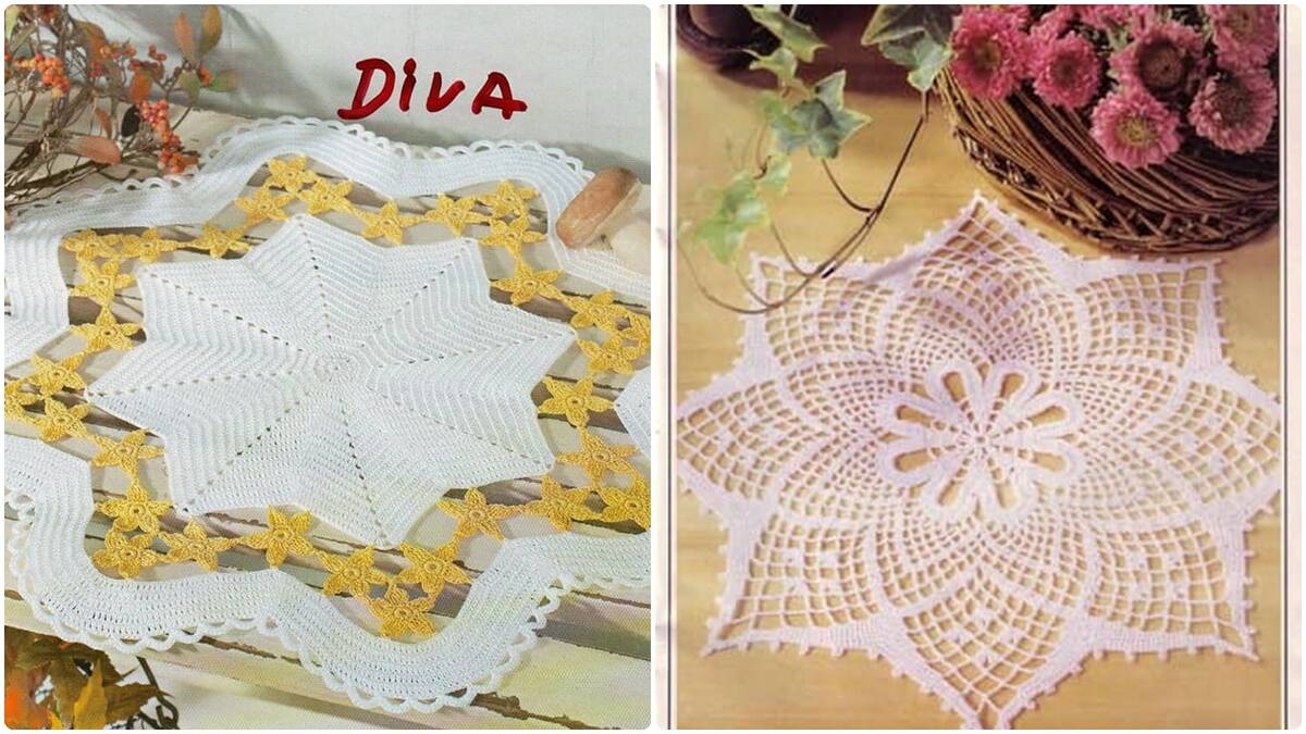 8 Centros de Mesa em Crochê: O Detalhe que Transforma a Decoração!