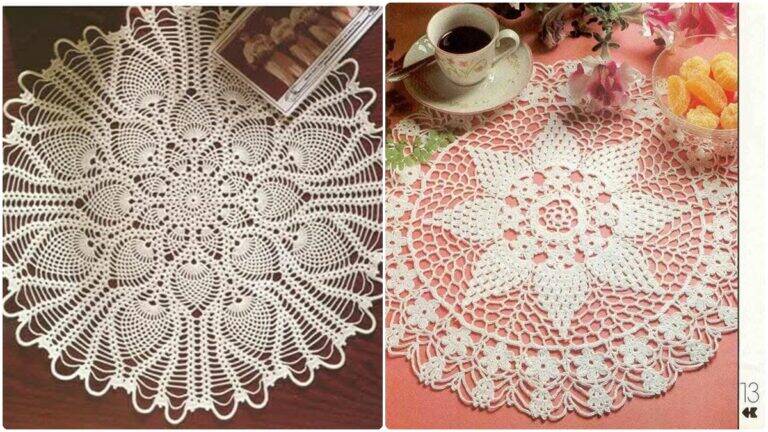 Centros de Mesa em Crochê: O Detalhe que Transforma Qualquer Ambiente!
