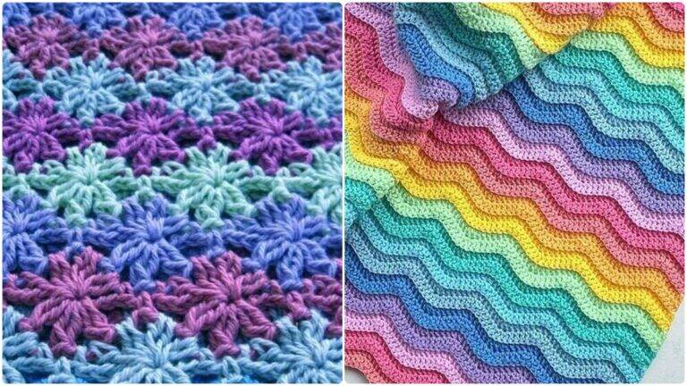 Pontos de Crochê Diferentes: Descubra Novas Texturas e Crie Peças Incríveis!