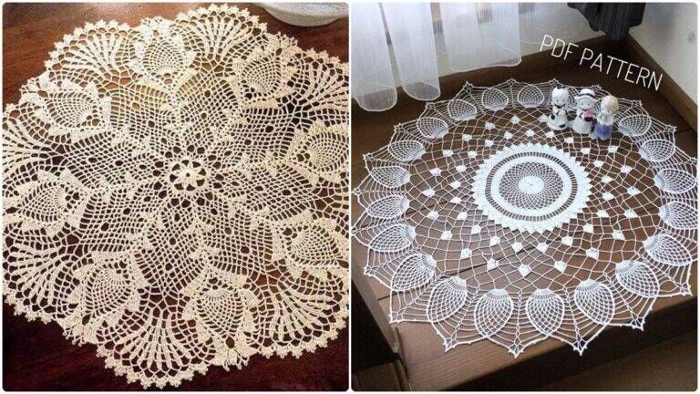 Crie Toalhas de Mesa em Crochê: Tradição e Elegância!