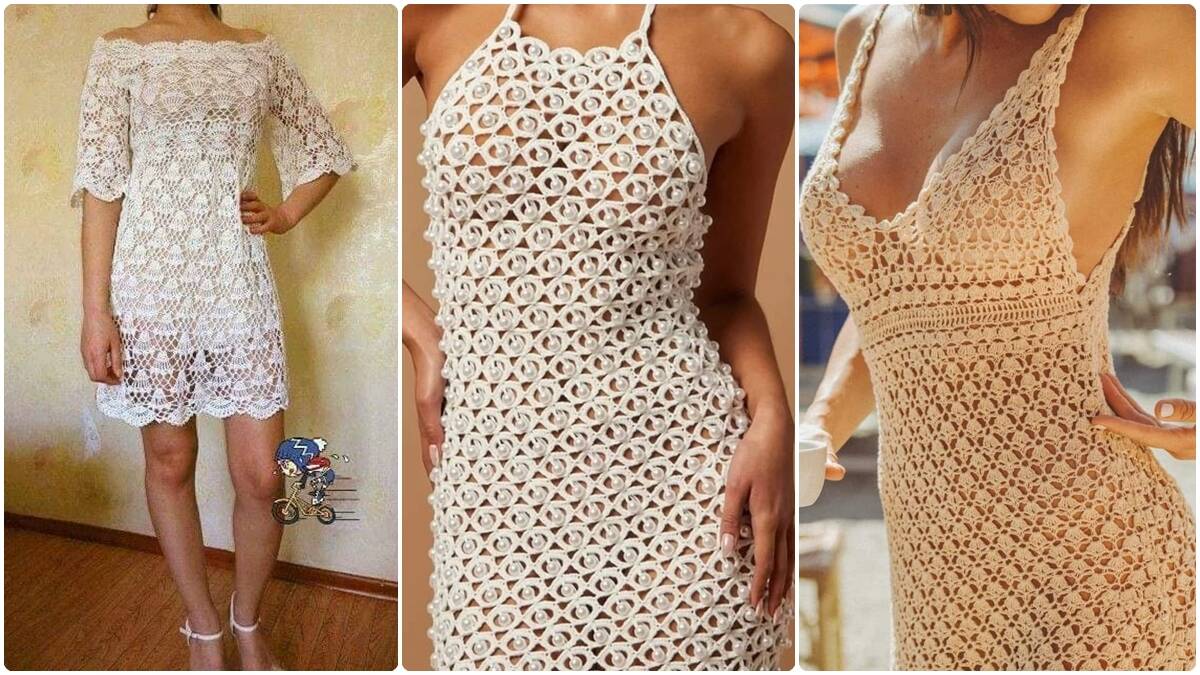 Vestidos de Crochê que Encantam: Beleza Artesanal em Cada Ponto!