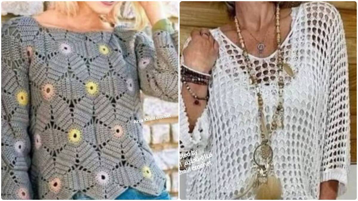 16 Blusas de Crochê: Veja Peças Lindas, Charmosa e Criativas