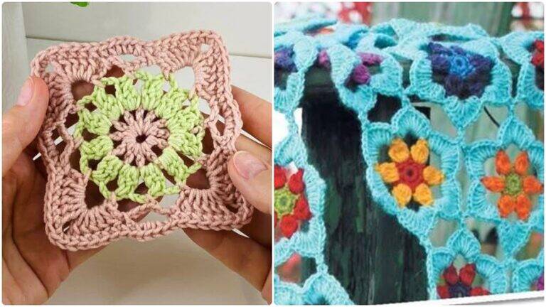 Granny Squares para Mantas de Crochê: Tradição e Criatividade!