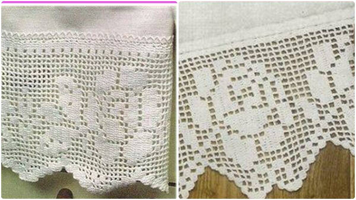 Bicos de Crochê com Gráficos: Beleza, Praticidade e Inspiração!