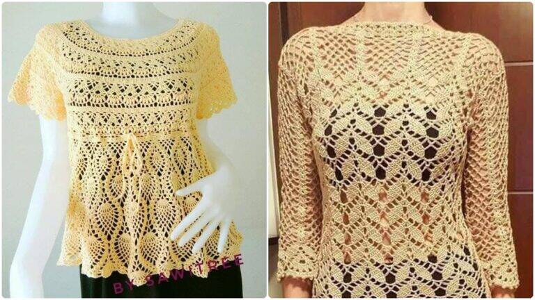 14 Blusas de Crochê: Conforto e Estilo para Qualquer Estação do Ano!