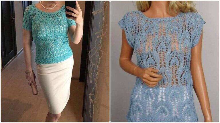 Blusas de Crochê: Inspirações de Peças Atemporais e Elegantes!