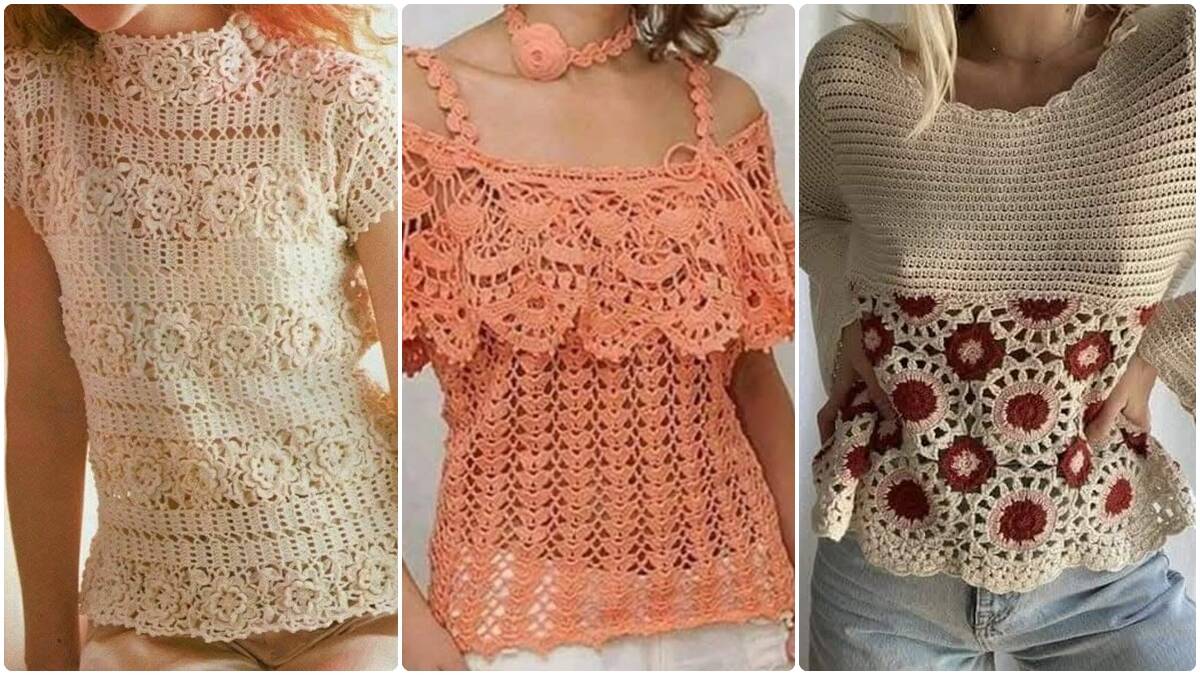 Descubra Blusas de Crochê: Peças Charmosas e Que Te Valorizam!