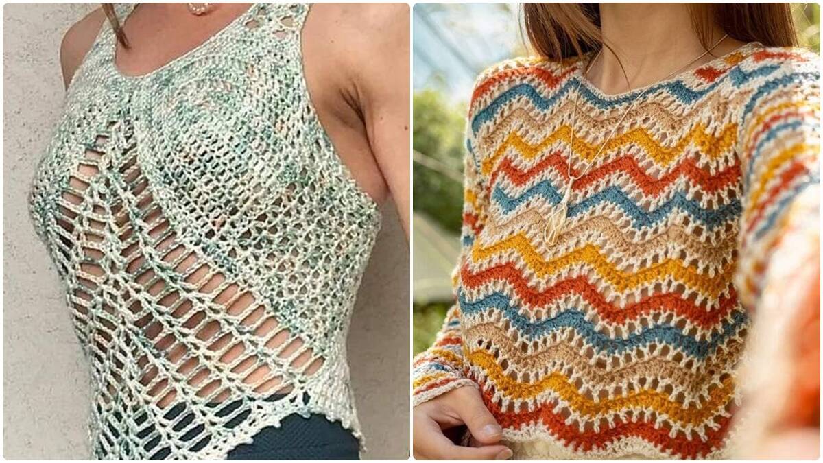 Blusinhas de Crochê: Elegância e Charme Artesanal para Todos os Estilos!