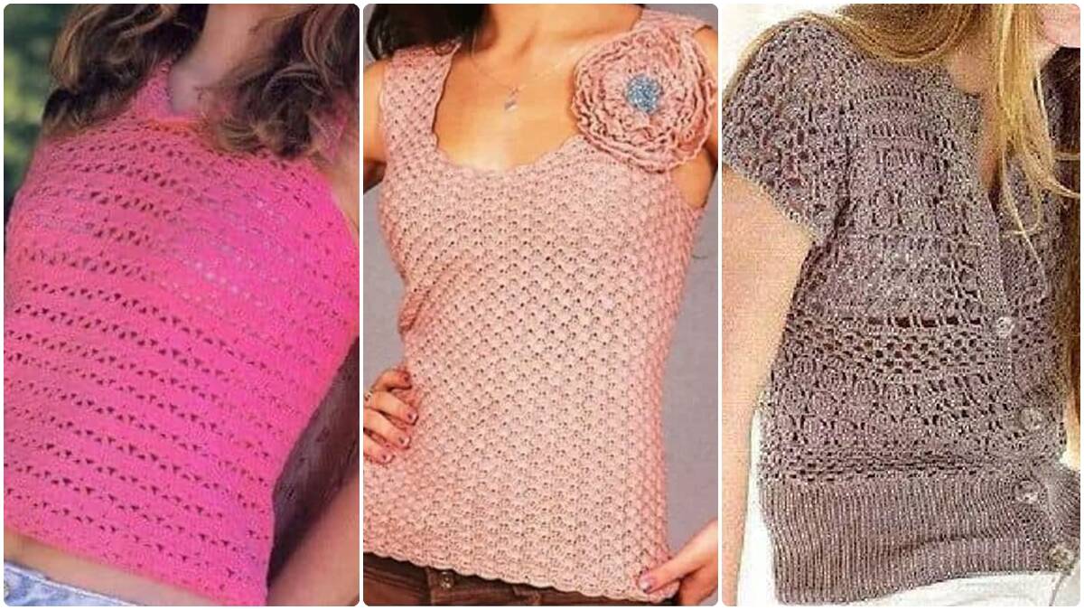 Blusinhas de Crochê: Crie Essas Peças Estilosas e Criativas!