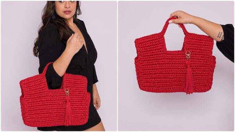 Bolsa de Crochê Brilho: Aprenda a Criar Essa Peça Charmosa!