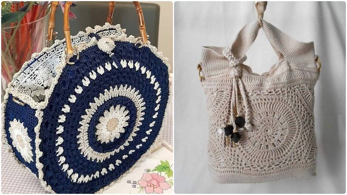 Veja Lindas Bolsas de Crochê: Transforme o Seu Look com Elas!