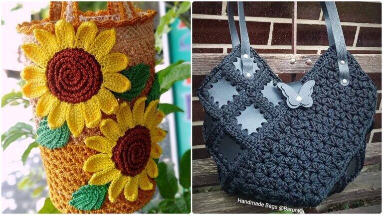 Bolsas de Crochê: Arte, Estilo e Empreendedorismo em Fios!