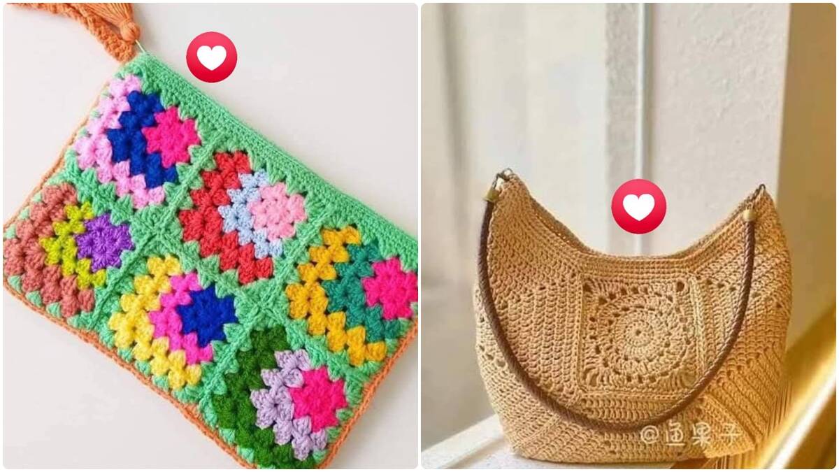 Bolsas de Crochê Leves e Charmosas: O Toque que Transforma o Look!