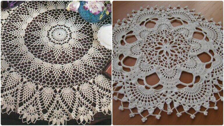 Veja Centros de Mesa em Crochê para Transformar a Sua Decoração!