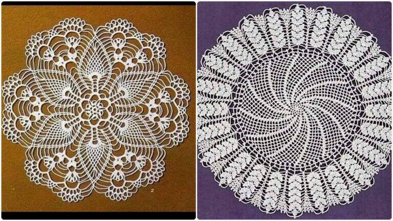 Crie Centros de Mesa em Crochê que Valorizam a Sua Decoração!