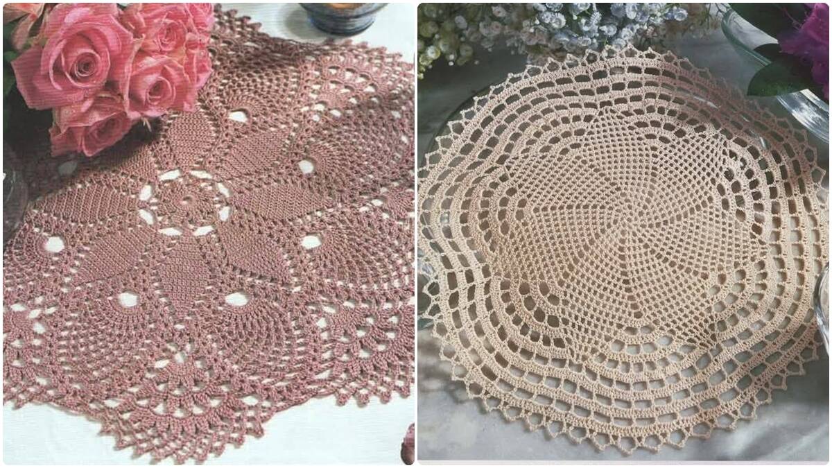 Centrinhos de Mesa em Crochê: Delicadeza que Transforma Ambientes!