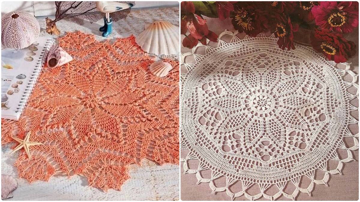 Centrinhos de Mesa em Crochê: Charme Atemporal na Decoração!
