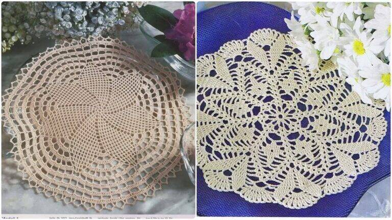 Crie Lindos Centros de Mesa em Crochê para a Sua Decoração!