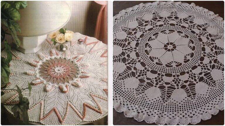 Elegância com Centros de Mesa em Crochê: Tradição Para Sua Decoração!