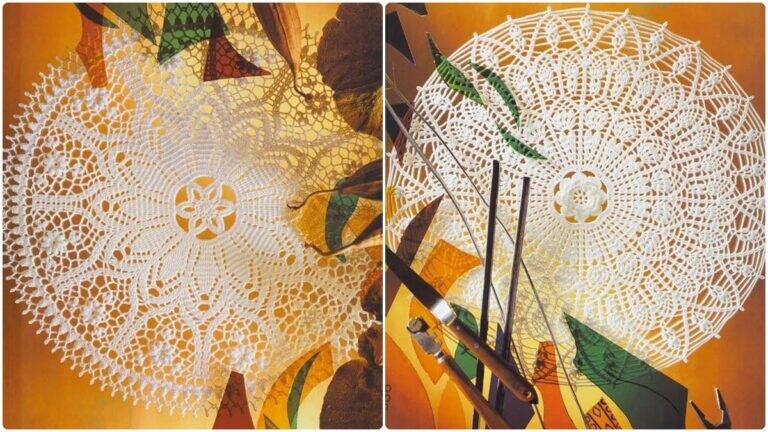 Centros de Mesa em Crochê: Encanto para Decorar com Estilo e Memória!