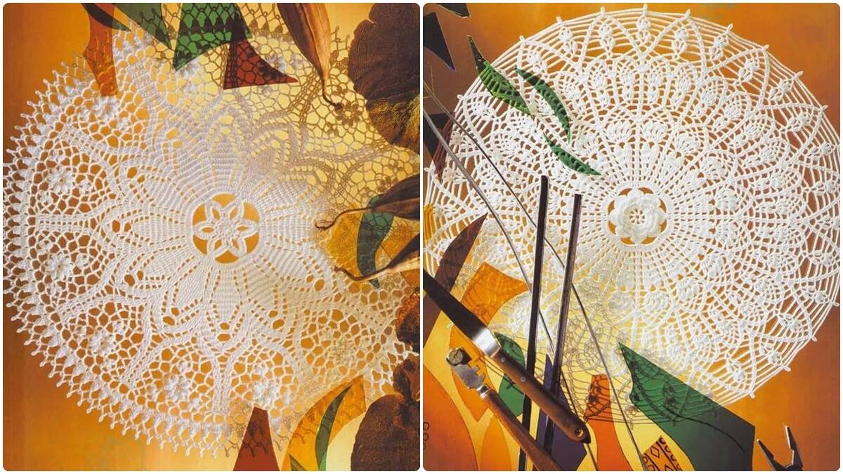 Centros de Mesa em Crochê: Encanto para Decorar com Estilo e Memória!